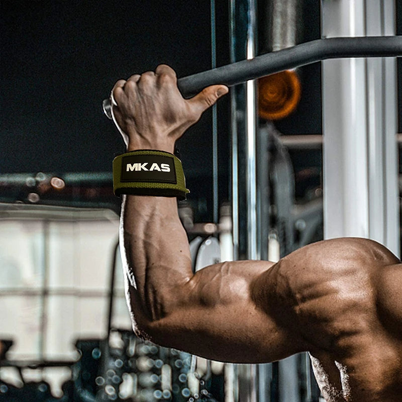 Zughilfen für Gewichtheben – Rutschfeste Lifting Straps für Krafttraining & Powerlifting