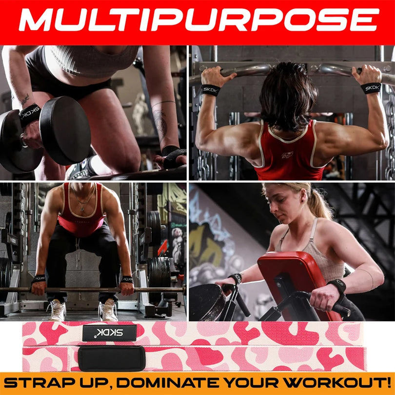 1 Paar Gewichtheber Zughilfen – Lifting Straps für Krafttraining & Powerlifting