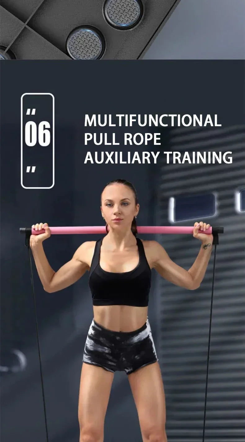 Tragbares Multifunktions-Liegestützbrett – Faltbares Trainingsgerät für Home Gym & Muskeltraining
