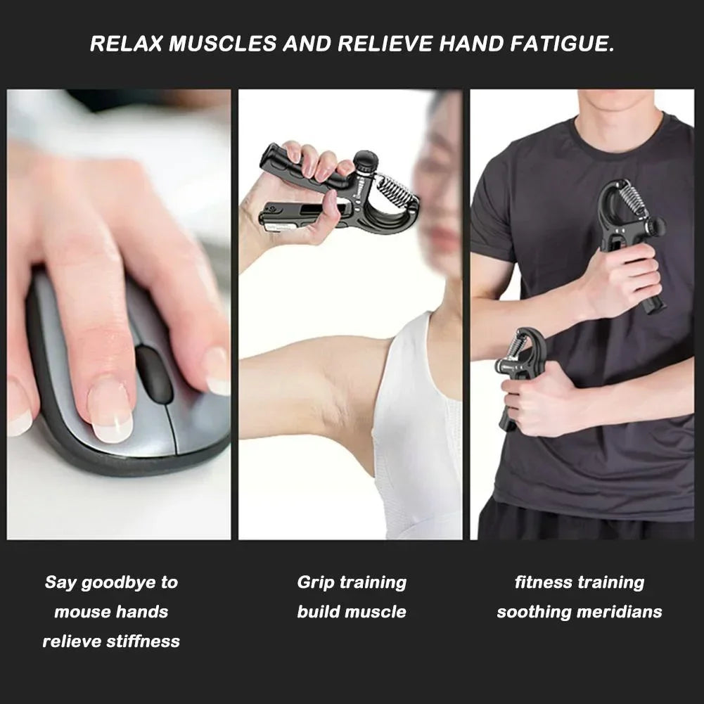 Hand- und Fingertrainingskit – Gripper, Fingerstrecker & Therapiegerät für Rehabilitation